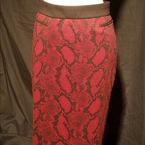 Kris Jenner stretch knit skirt